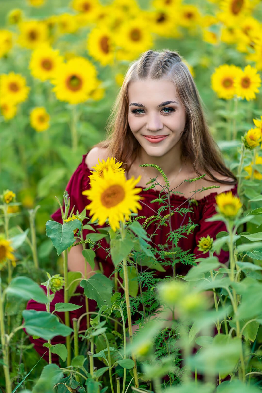 high school senior portrait by zdarko photography in erie, pa. 