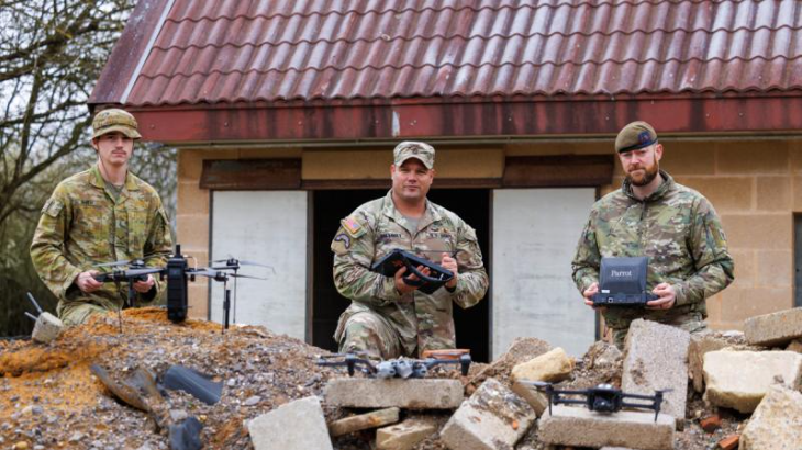 AUKUS partners test drone swarming tactics