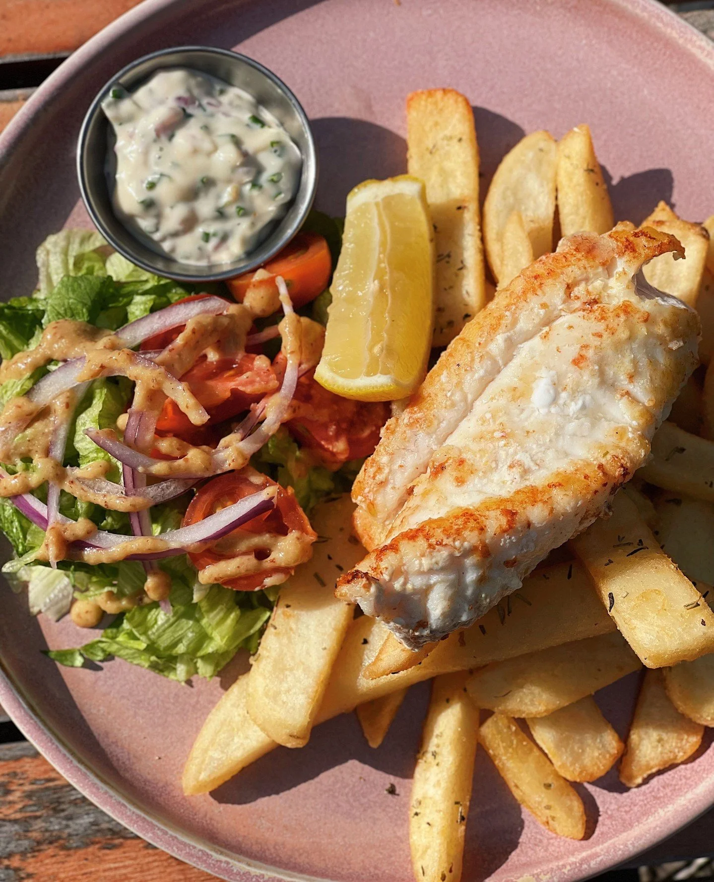 Fresh off the truck, straight onto your plate 🐟✨⁠
⁠
Our Market Fish is delivered by the legends at Andy&rsquo;s Seafood, and the dish changes every week depending on what&rsquo;s looking best! ⁠
⁠
So what&rsquo;s on today? You&rsquo;ll just have to 