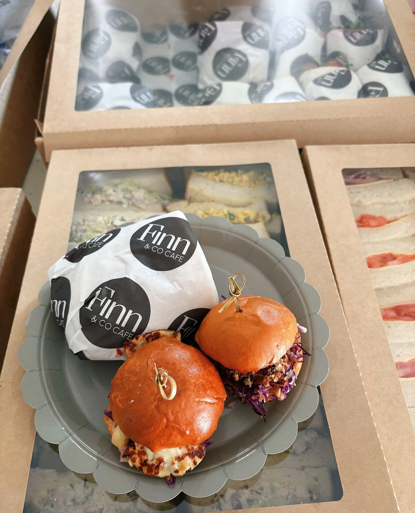 A little reminder that catering season never really slows down around here 🥪✨⁠
⁠
From office lunches and workshops to birthdays, baby showers and everything in between, we've got the food covered.⁠
⁠
Fresh, local and made to share &mdash; just the w