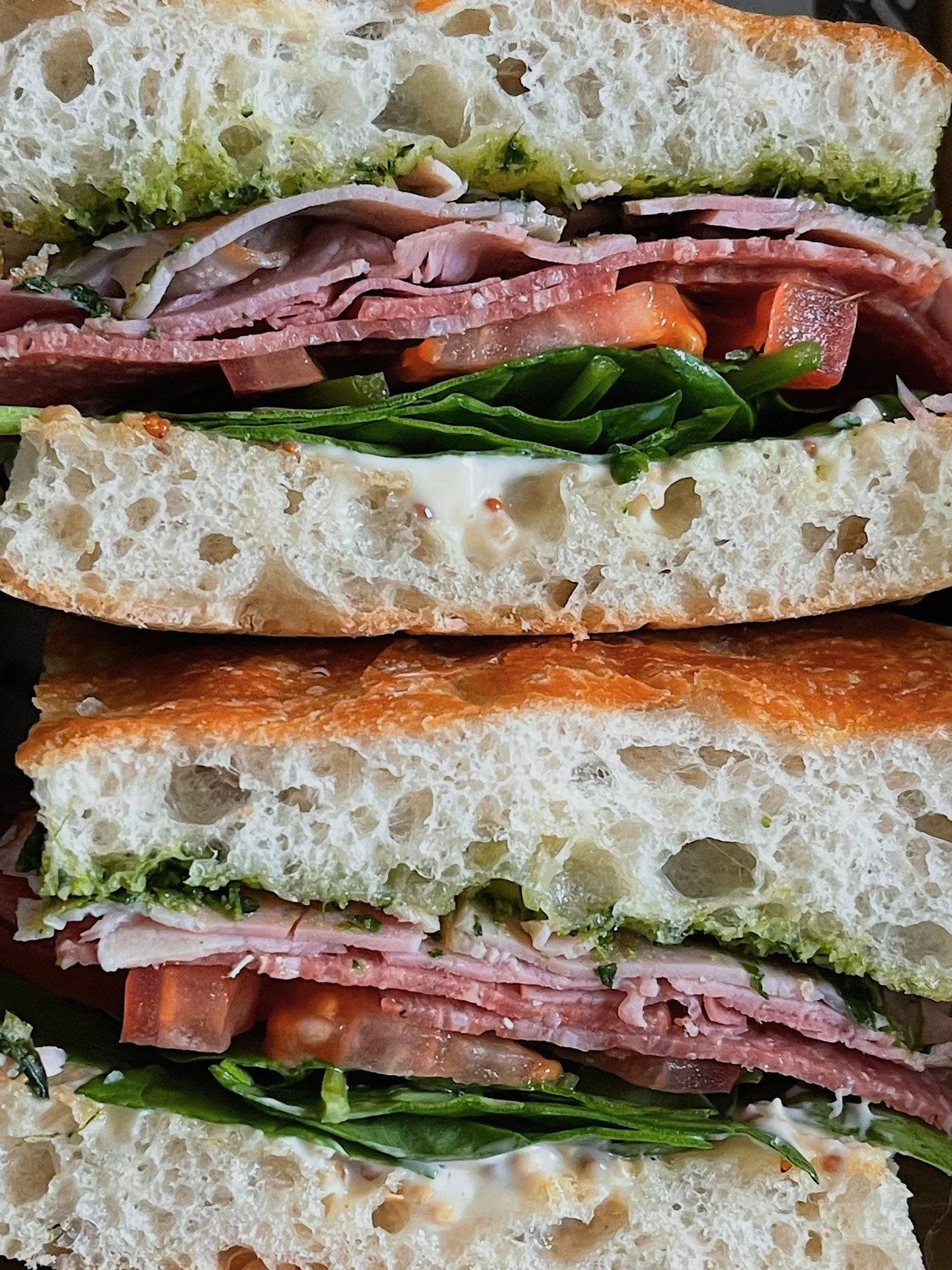 Lunch called... 🥪⁠
⁠
Freshly toasted focaccia, stacked with all the good stuff and made fresh to order.⁠
⁠
Simple, satisfying and exactly what you feel like when lunchtime rolls around.⁠
⁠
📍 1/107 Macquarie Rd, Springwood ⁠
📍 1 David Rd, Emu Plain