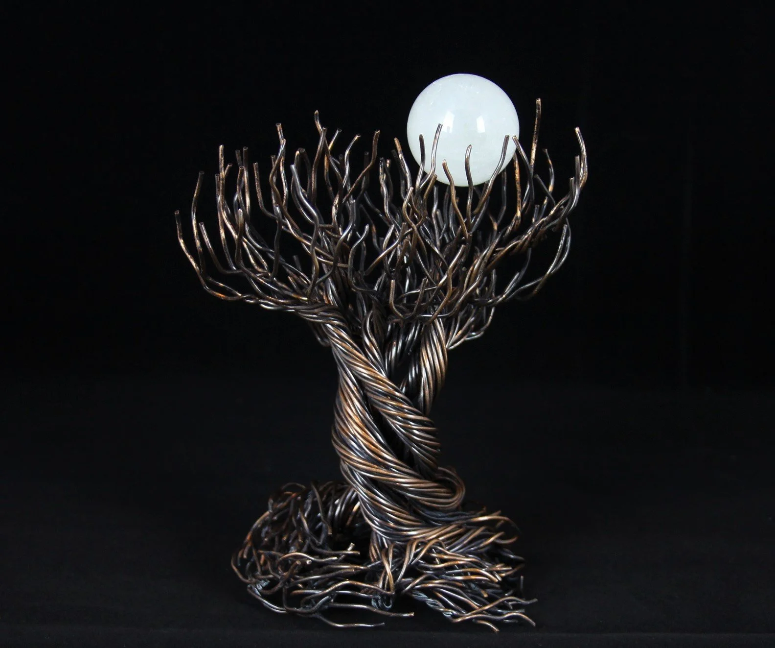 Copper and Quartz Tree of Life - SOLD