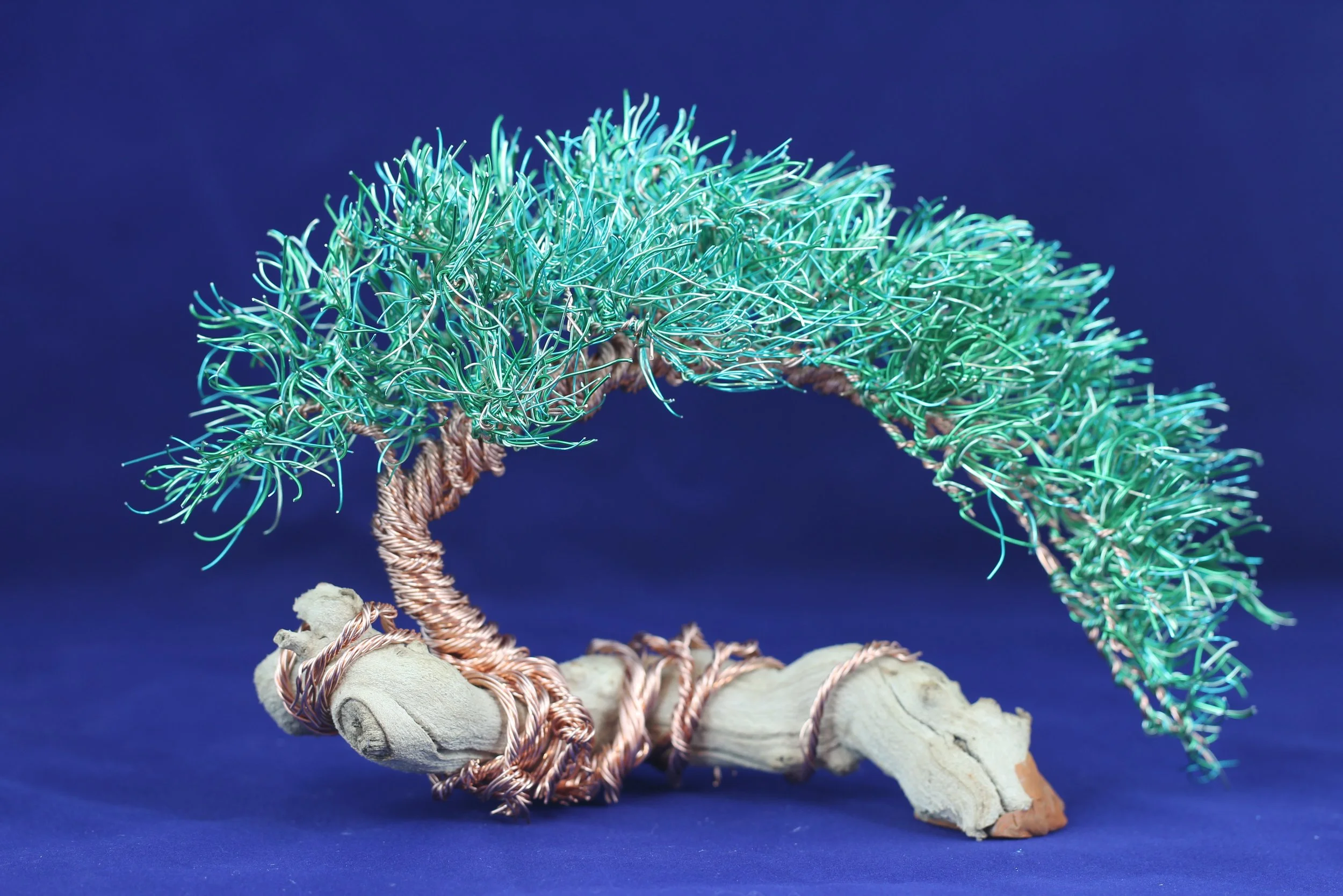 Green Copper Bonsai - SOLD