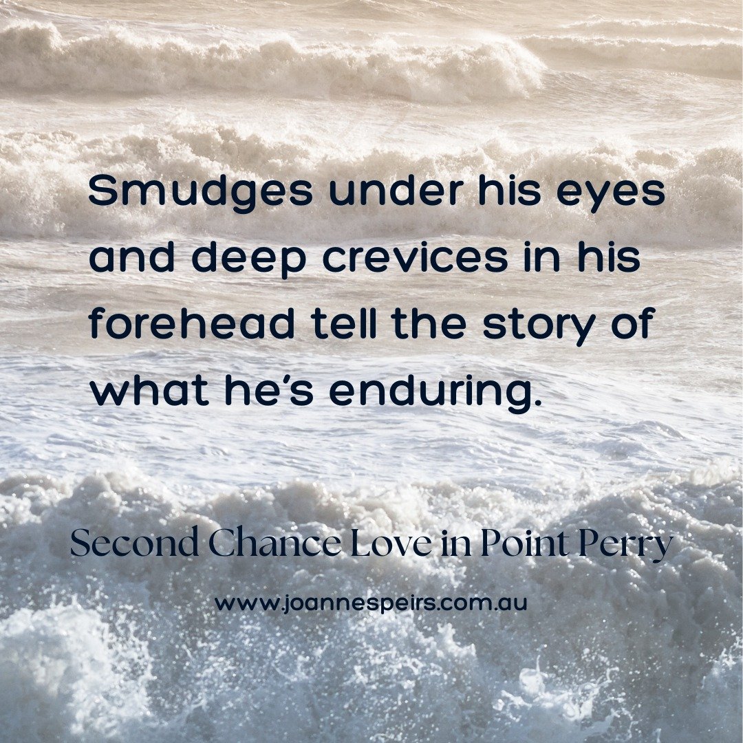 #teasertuesday 

&quot;Smudges under his eyes and deep crevices in his forehead tell the story of what he's enduring.&quot;

😞

There are troubles in Tom's life that are coming to the surface, just as he is developing feelings for newcomer, Erin. Ca