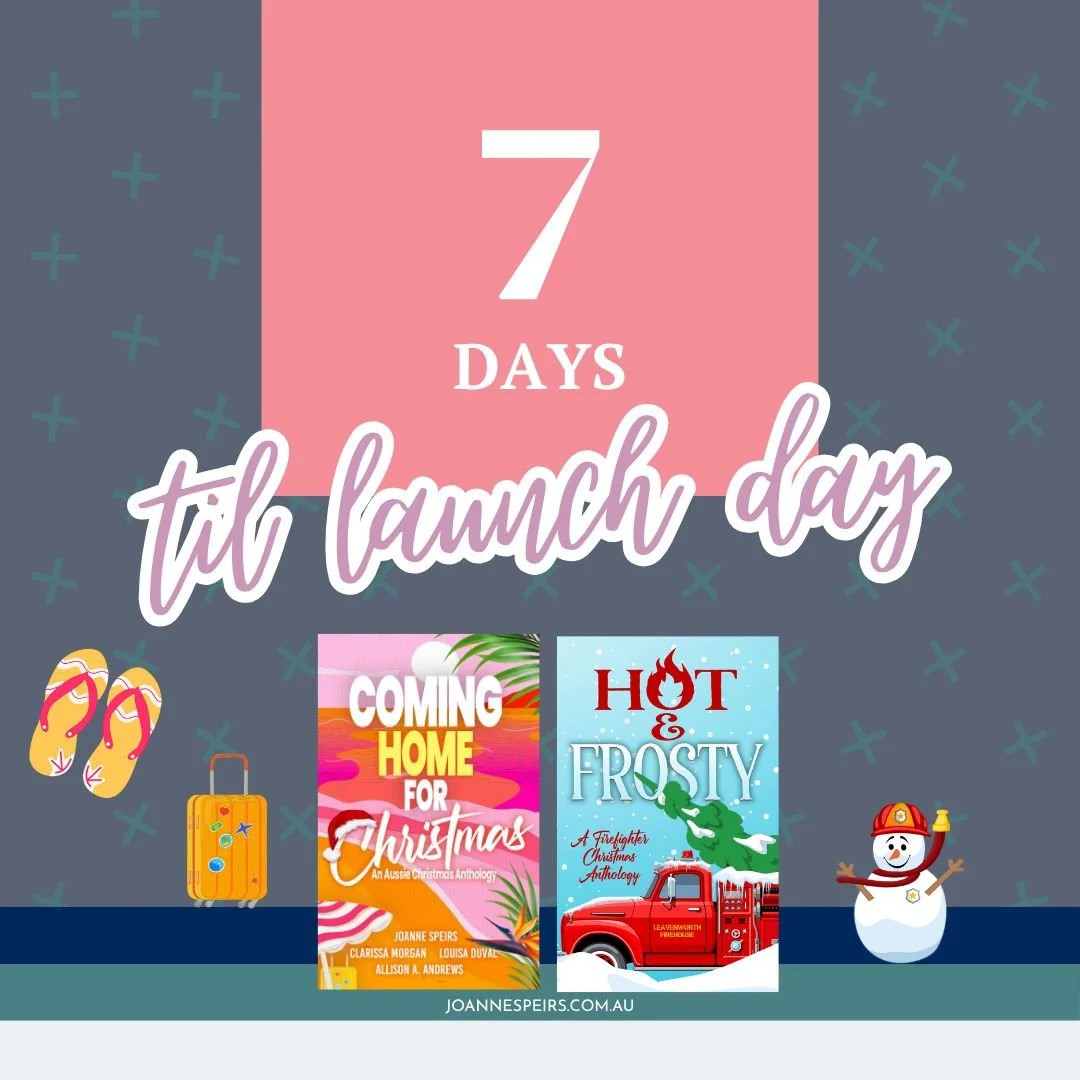 ✨ 7 DAYS UNTIL RELEASE! ✨

Two brand-new Christmas romance anthologies are landing just in time for your festive TBR!

And I have Point Perry stories in both!

🌟 'Coming Home for Christmas: An Aussie Christmas Anthology' &ndash; four heartwarming Au