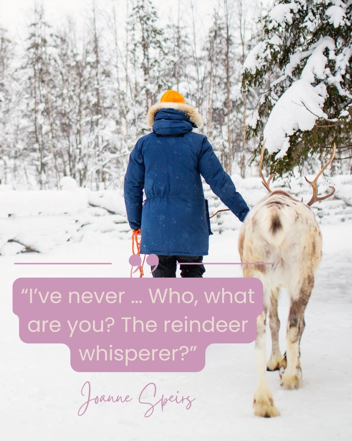 #teasertuesday 

&ldquo;I&rsquo;ve never &hellip; Who, what are you? The reindeer whisperer?&rdquo;

Seattle firefighter Troy Conway has always defined himself by the job. But when he&rsquo;s forced to take leave after a devastating call, he feels ad