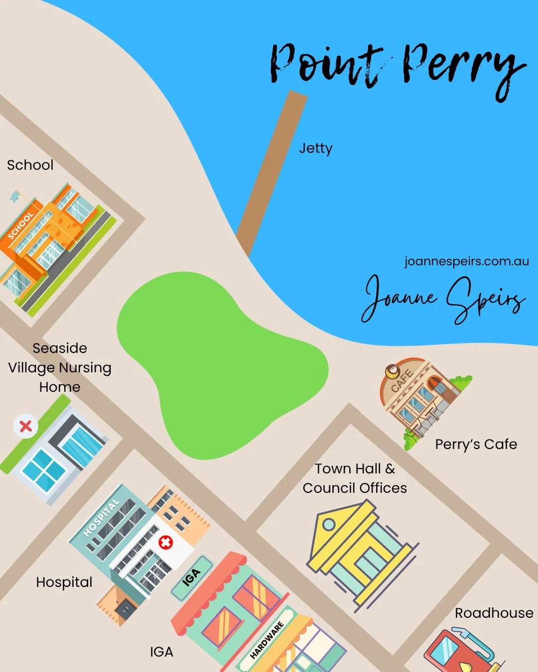 There&rsquo;s something so comforting about small rural and coastal towns... the kind of places where everyone knows your name, and the main street is the heartbeat of the community.

Point Perry is one of those towns. From Perry&rsquo;s Caf&eacute; 