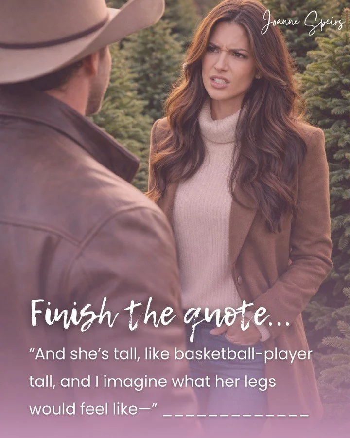 #TeaserTuesday

&ldquo;And she&rsquo;s tall, like basketball-player tall, and I imagine what her legs would feel like&mdash;&rdquo;

I challenge you to finish the sentence.

Sometimes a single thought says far more than a full confession.

You&rsquo;