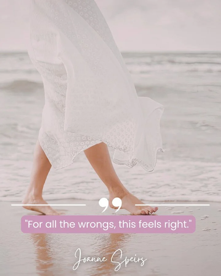 "For all the wrongs, this feels right."

Six words.

Six words that carry the weight of everything Erin and Tom have been through&mdash;the grief, the walls, the moments they almost walked away.

If you love a romance that earns its happy e