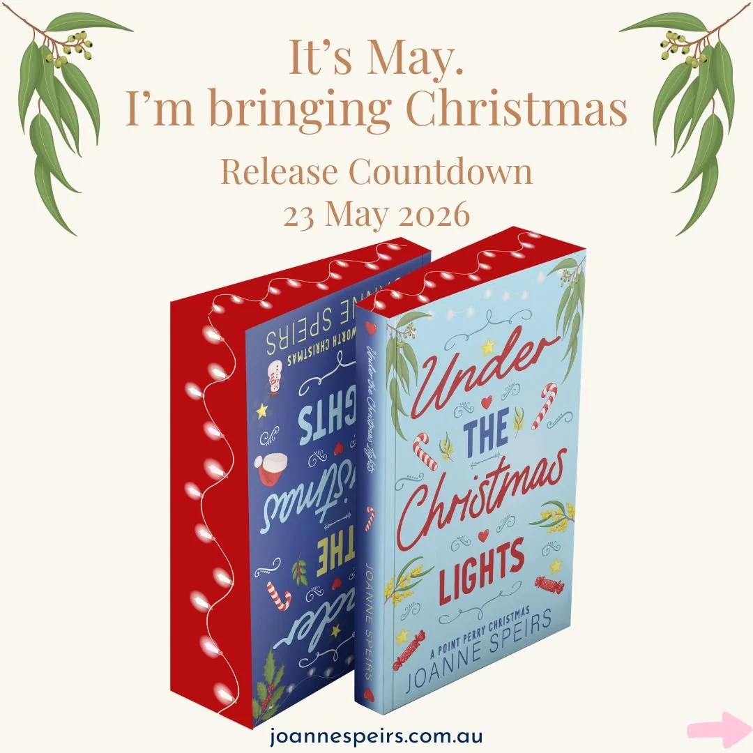 The wait is almost over ... the countdown is on ... 11 sleeps🎄

'Under the Christmas Lights' is releasing on 23 May&mdash;and I cannot wait to get this one into your hands.

Four love stories. Two small towns. One very special collection that has be