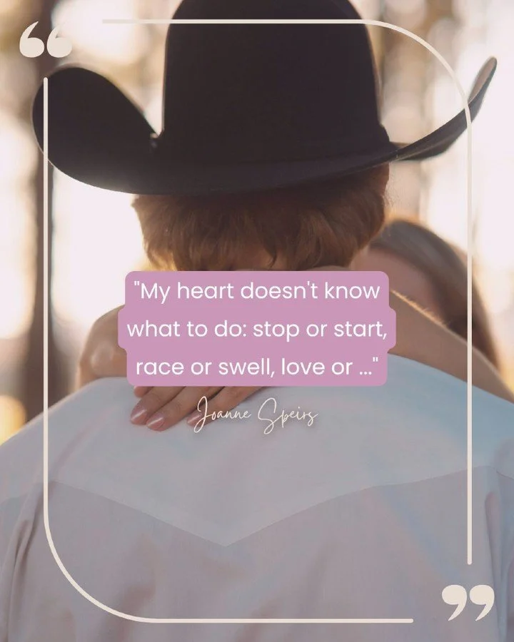 "My heart doesn't know what to do: stop or start, race or swell, love or ..."

That moment when someone walks into your carefully rebuilt life and suddenly nothing inside you knows which way is up.

Annie came to Pining for Point Perry for 