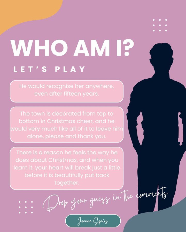Let's play a little guessing game today, because Christmas in July is the perfect time to revisit some of our favourite characters from the Point Perry world.

Here are three clues about a character who holds a very special place in our hearts:

1. H