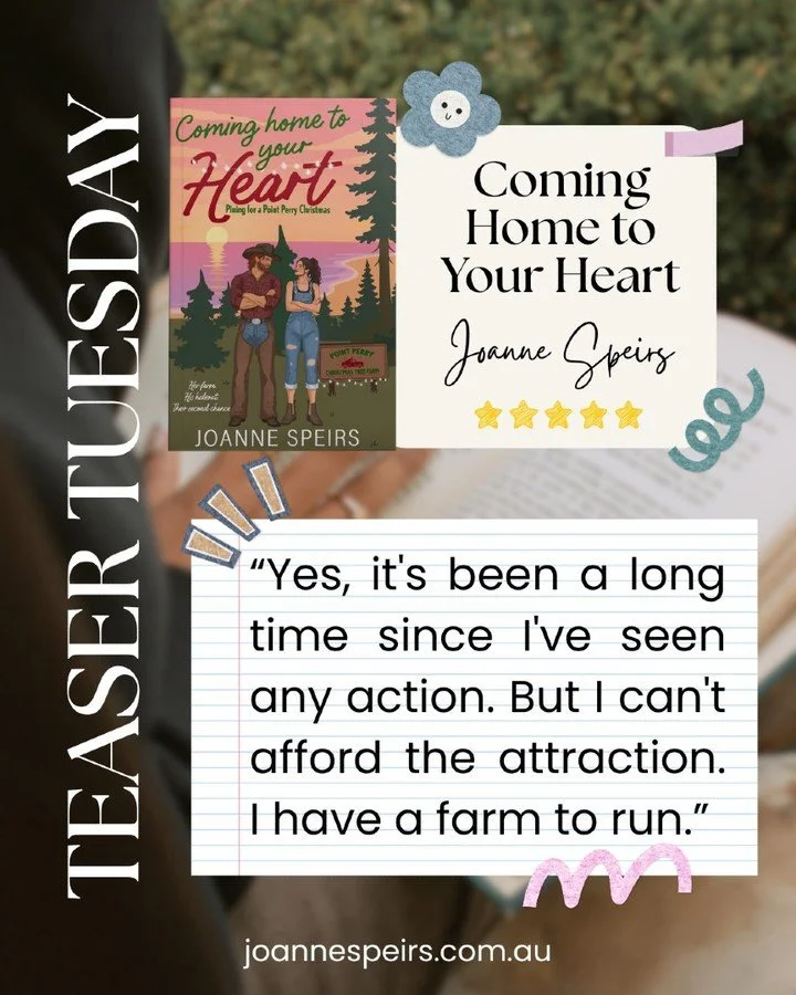 Annie has a farm to save, a to-do list a mile long and absolutely no room in her life for a swaggering, chainsaw-wielding, goat wrangling distraction. Of course, that's exactly what she gets.

Some attractions don't care how busy you are or how firml