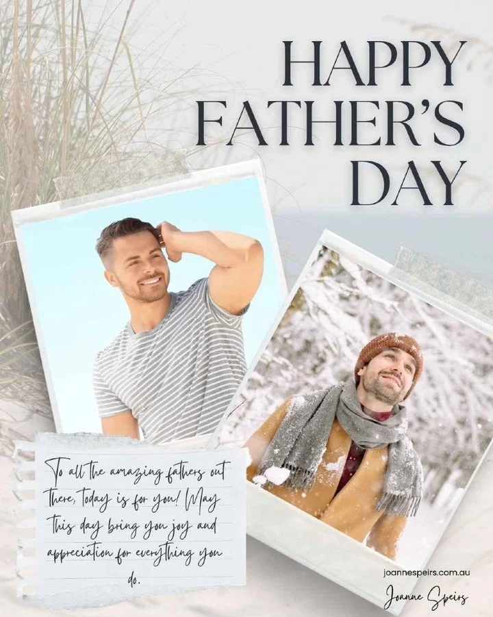 Happy Father's Day to all the dads out there, fictional and otherwise.

In the world of Point Perry, some of my favourite characters are the fathers who show up completely for the people in their lives.

Tom in "Second Chance Love in Point Perry
