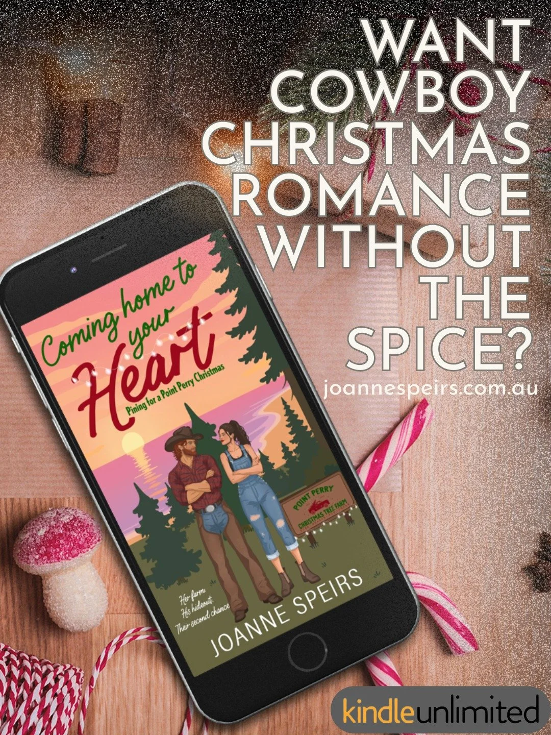 Christmas cowboy romance &hellip; but make it summer and in Australia ☀️🤠

Most cowboy Christmas books I come across are set somewhere snowy. Montana, Texas or Wyoming usually. Snow up to the boot tops, snowed in at a remote ranch ... you know the t