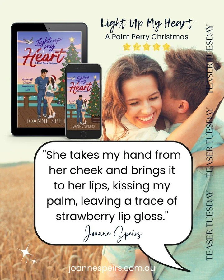 #TeaserTuesday 💋

"She takes my hand from her cheek and brings it to her lips, kissing my palm, leaving a trace of strawberry lip gloss."

There's something about strawberry lip gloss that takes me straight back to being a teenager, with s