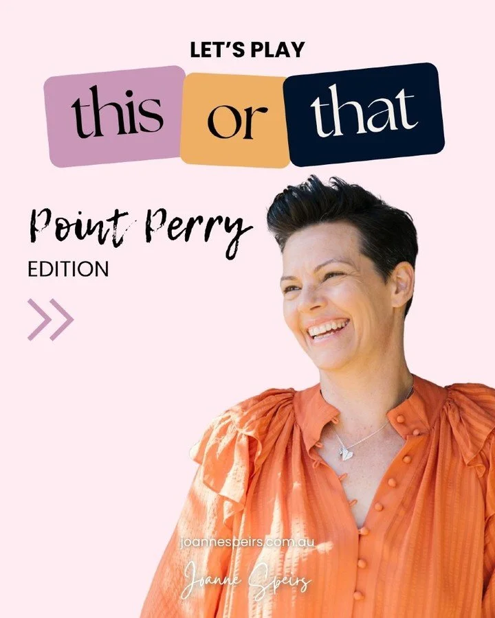 With the 2nd Edition of Erin and Tom's story arriving on 3 November, I thought it was time to see which parts of Point Perry you'd choose for yourself.

Pick one from each pair and share your answers in the comments (bonus points if you tell me why):
