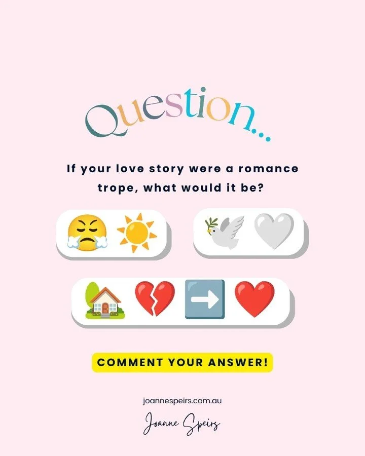 If your love story were a romance trope, what would it be? 💕

Every couple in Point Perry has their own, so I thought I'd share a few to get you started:

💙 Second chance: Erin and Tom, two broken hearts brave enough to love again

🎄 Grumpy and su