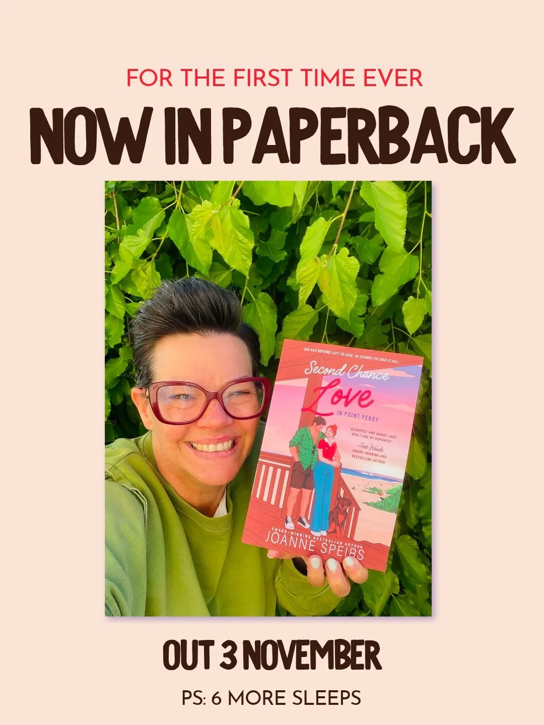 For the first time ever, Erin and Tom have their very own paperback. 📖

I&rsquo;ve waited a loooong time to hold this one in my hands; I may have even hugged it.

Are you an eBook reader or a paperback reader? 👇

📅 Out 3 November
👉 Preorder eithe