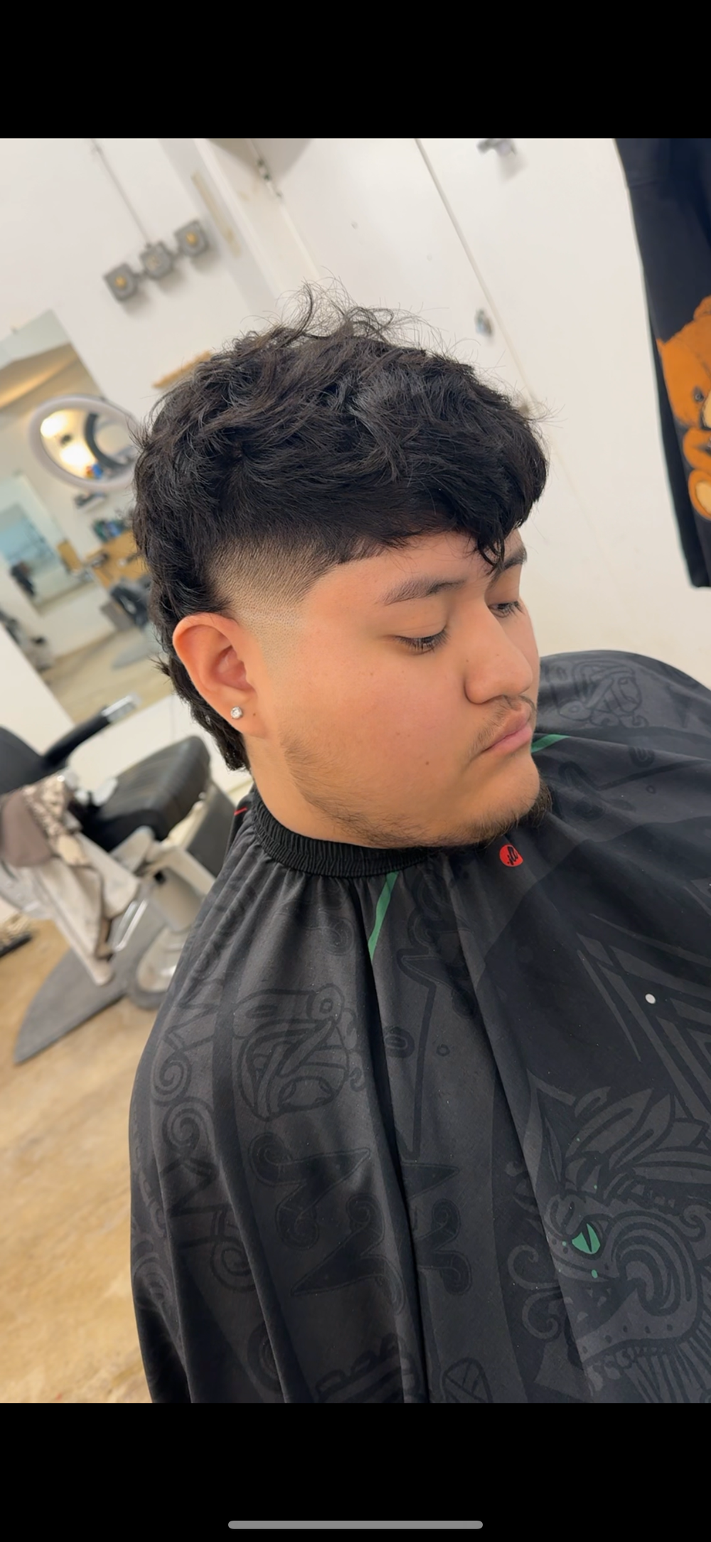 Client haircut result