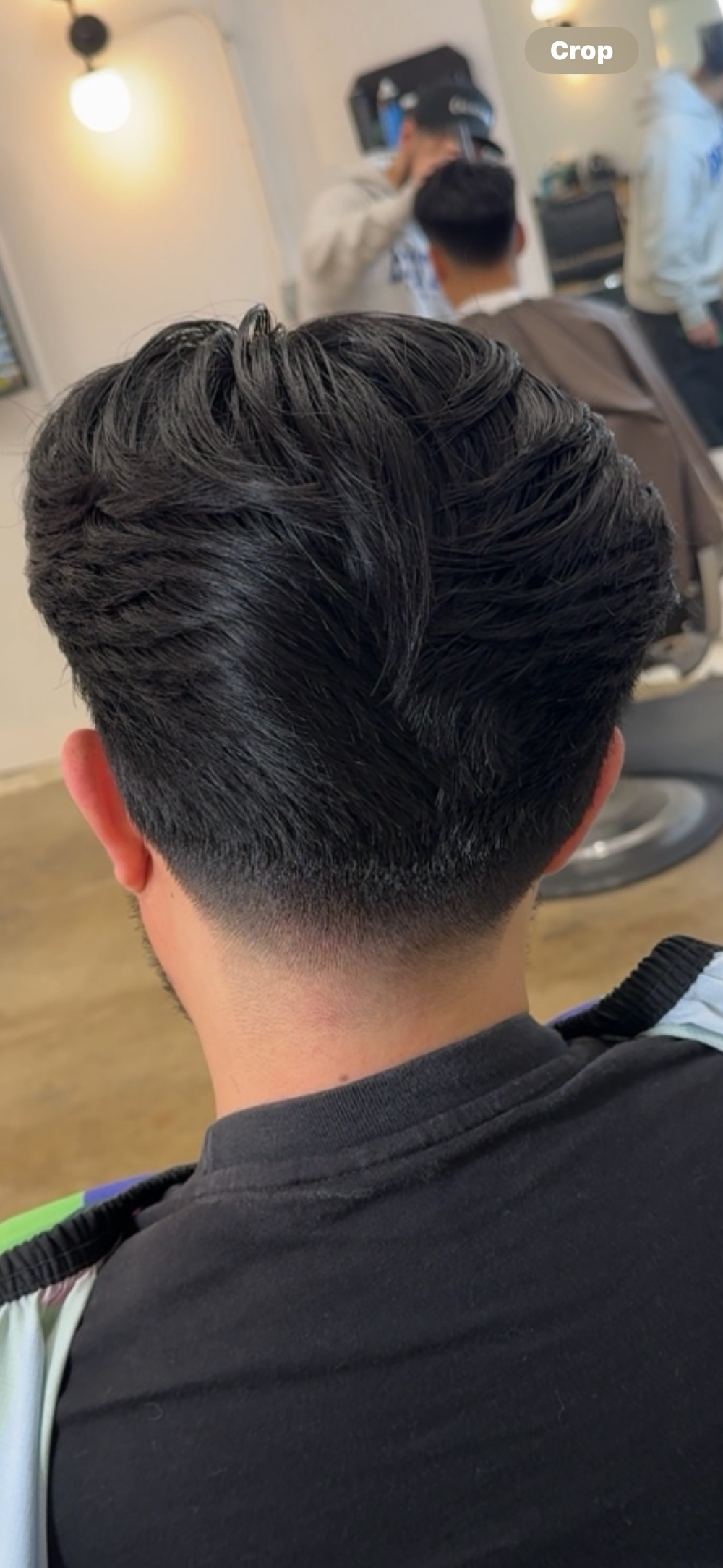 Client haircut result