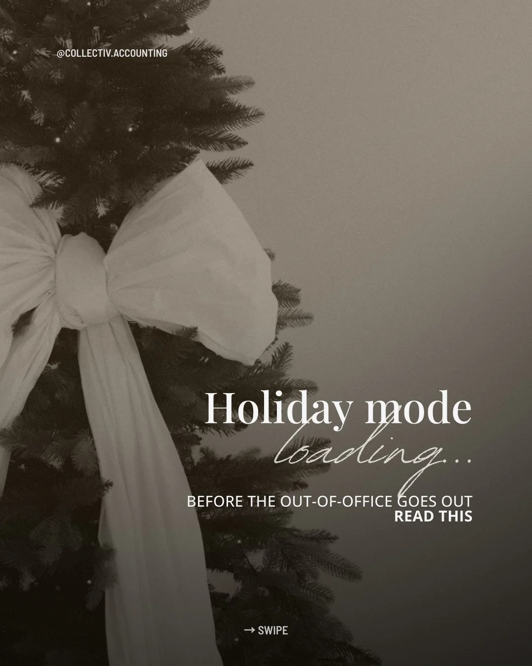 I genuinely can&rsquo;t believe it&rsquo;s Christmas time already. 
What actually happened to this year. 🥲

I&rsquo;ve been having a lot of conversations with business owners lately and there&rsquo;s a common theme. Everyone is tired. Most people ar