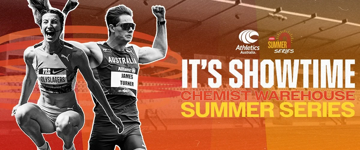 Line Producer of Athletics Australia Summer Series, including Maurie Plant Meet