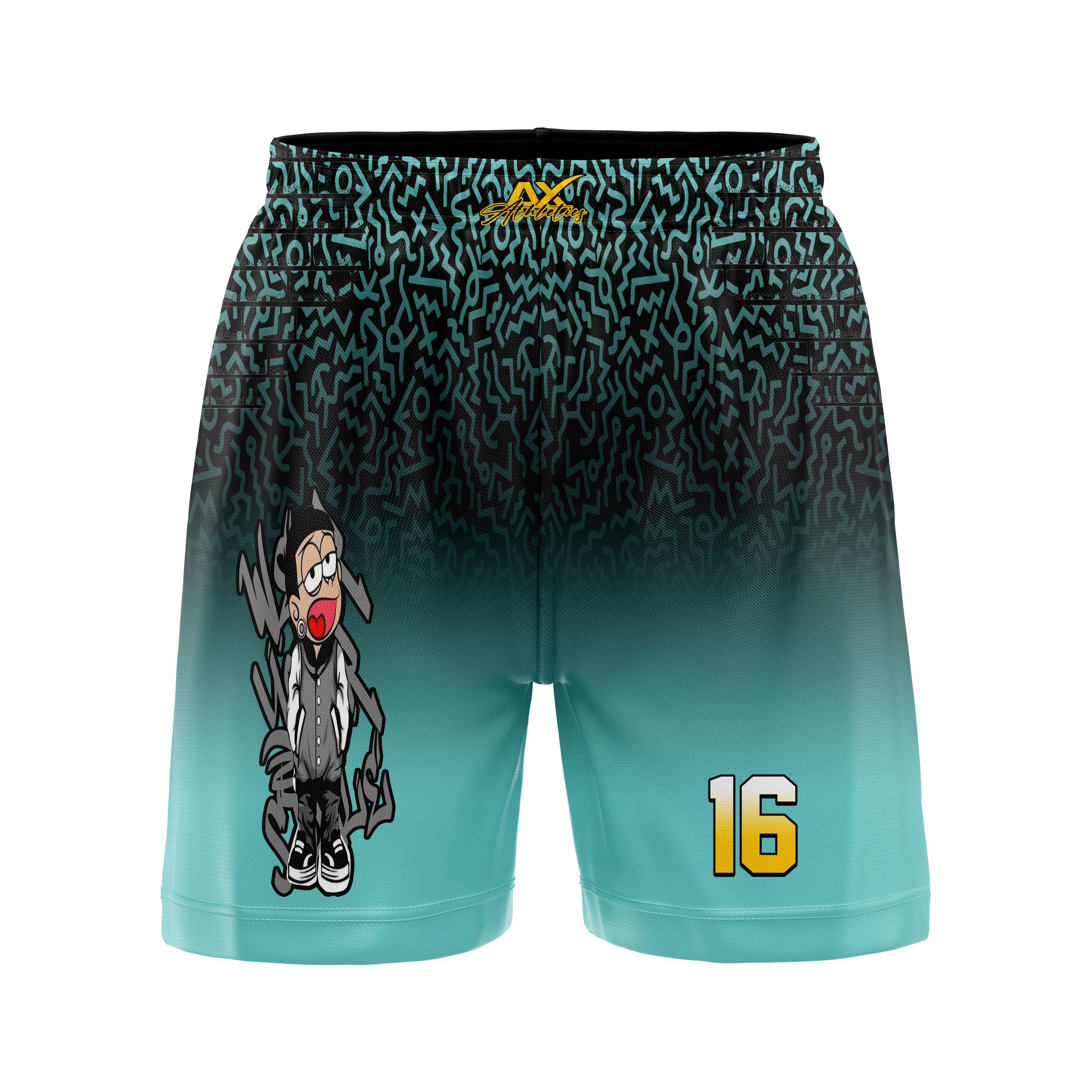 BLACK CRASH OUTS MENS SHORTS-FRONT copy.png