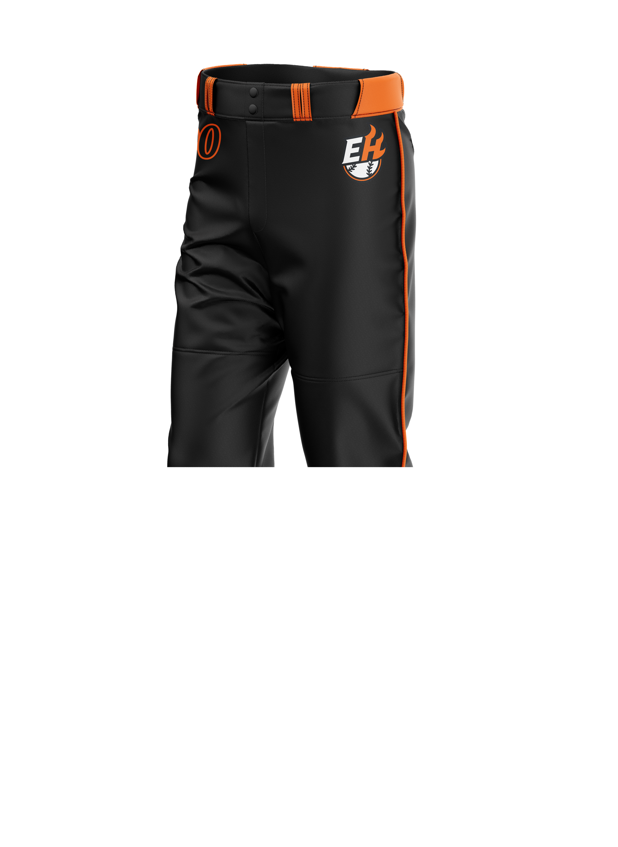 BLACK ELITE HEAT BASEBALL KNICKER PANTS-FRONT LEFT copy.png