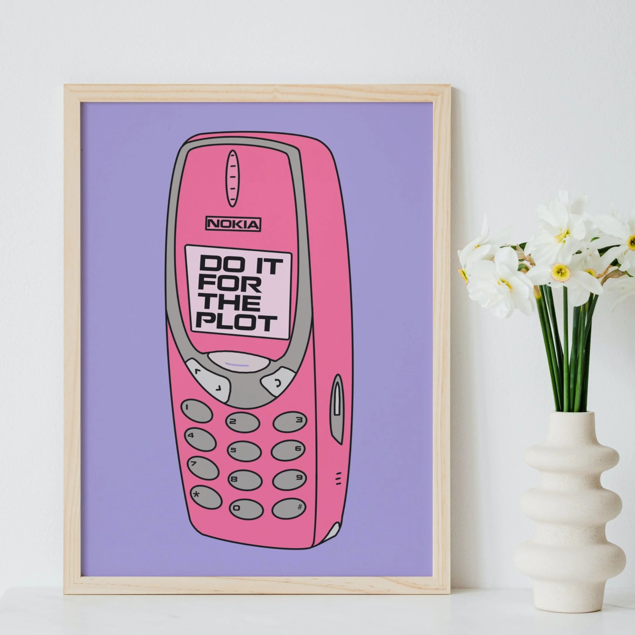 Nokia Do It For The Plot Print