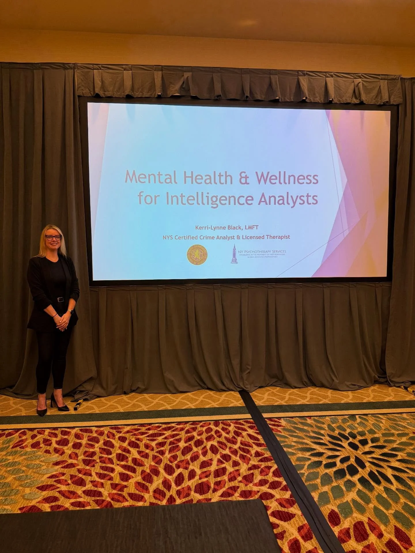 I did a thing today! 

Thank you to IACA for allowing me the opportunity to speak about Mental Health, Secondary Trauma, and Burnout. 

It was a thrill to get to nerd out about a topic I am so passionate about with a group people who get why it&rsquo