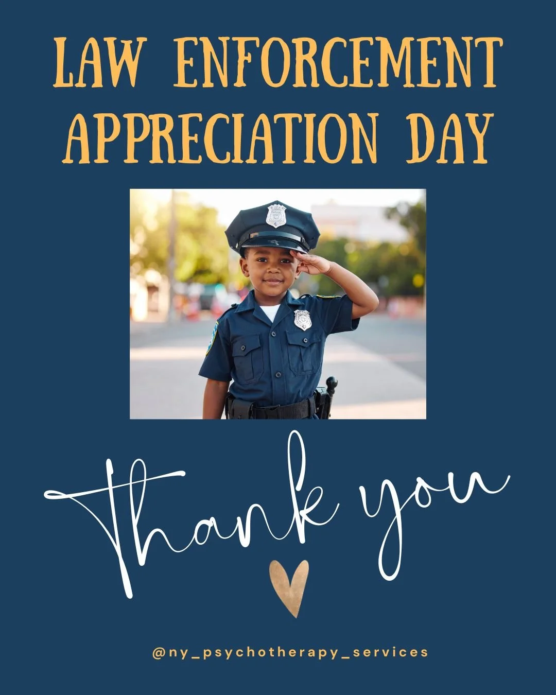 01.09.2026 💙 Law Enforcement Appreciation Day 

💙To the officers who show up on the tough days, the long nights, and the &ldquo;I wish I could stay home&rdquo; mornings&hellip;
💙To the ones who carry more on their shoulders than most people will e