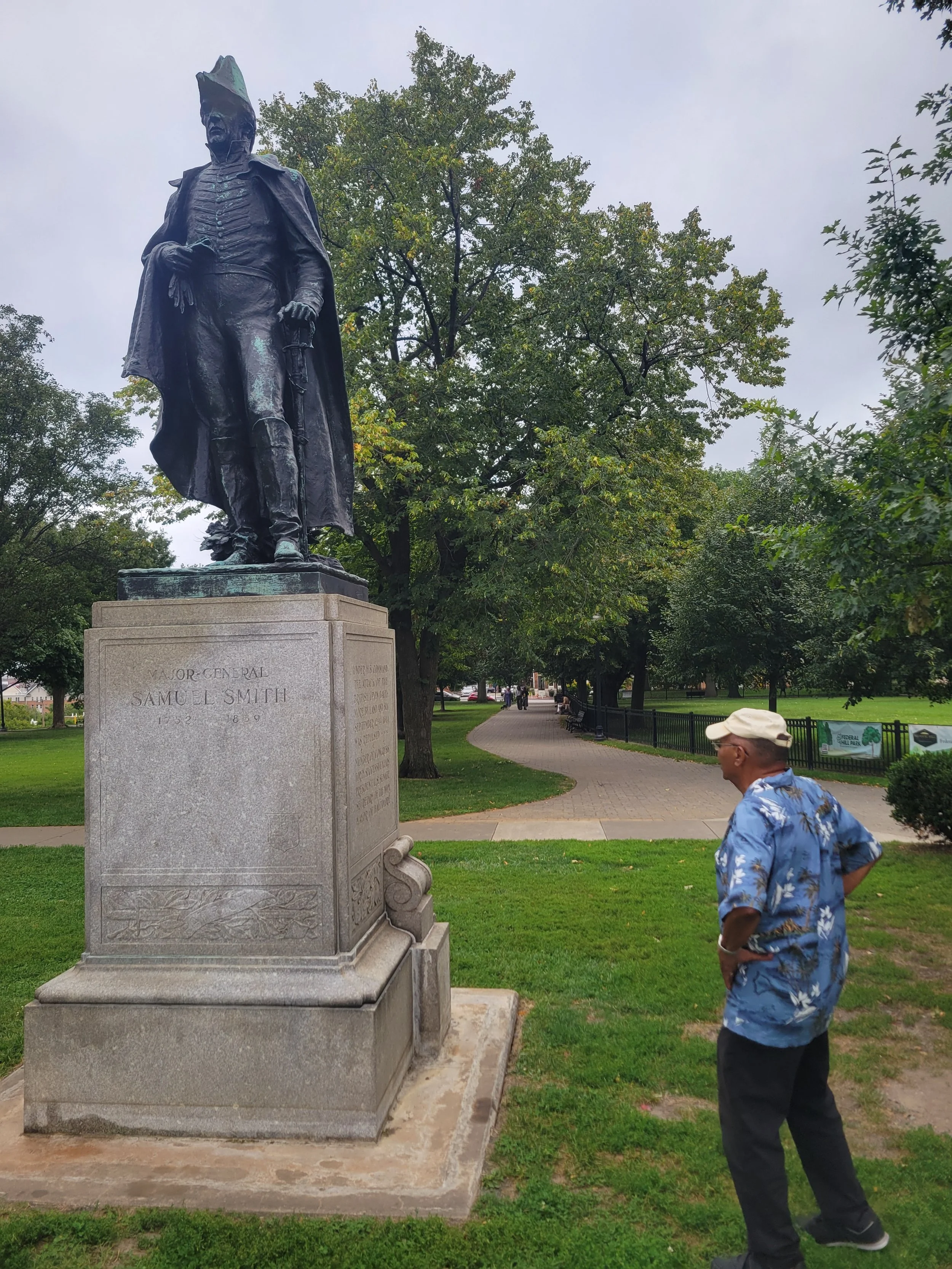 MG Samuel Smith statue- Thunder looking- pic 1.jpg