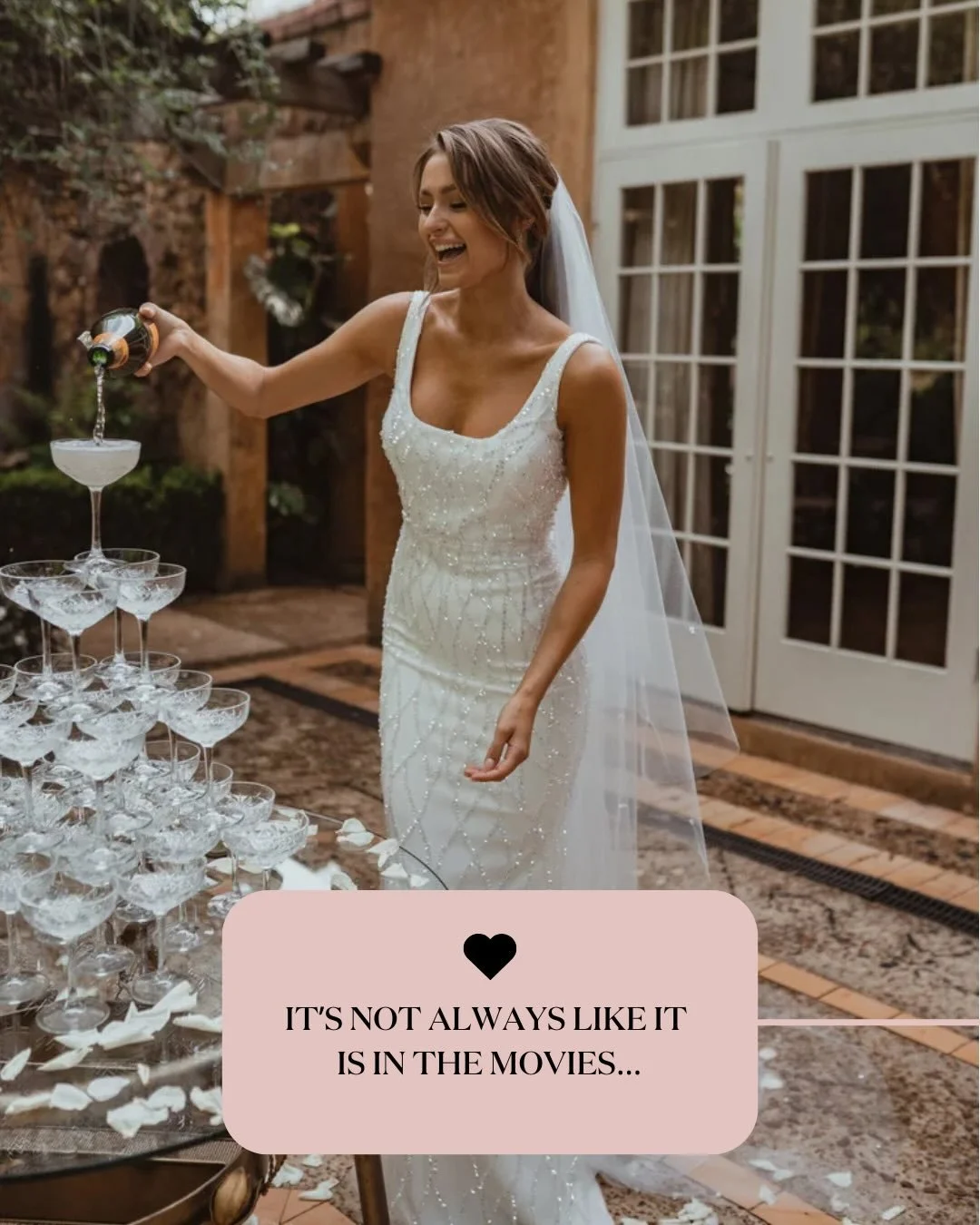 We&rsquo;ve all been there brides! 🫶🏼

...we&rsquo;ve pictured that moment, champagne in-hand as tears stream down our cheeks (prettily, of course - not spoiling our immaculately applied makeup) as we gaze upon &lsquo;the one&rsquo;, knowing we&rsq