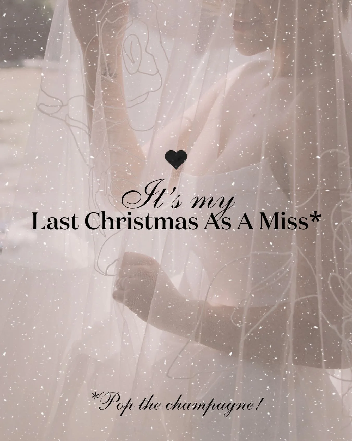 Share if you&rsquo;re a 2026 bride! 💍

If you&rsquo;ve been swept up by the festive season (and all of those suddenly more urgent things to check off your Christmas to-do list - how is it December already?!) don&rsquo;t forget to celebrate the fact 