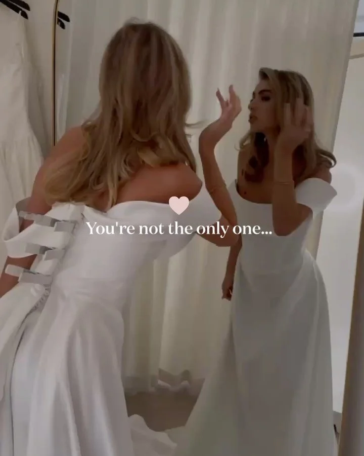 Which of these resonated most, brides? 🫶🏼

When it comes to wedding dress shopping, it&rsquo;s perfectly natural to feel overwhelmed. Which is why, at TWSB, it&rsquo;s me (Emily) and only me, that&rsquo;s with you every step of the way 🤍

From the