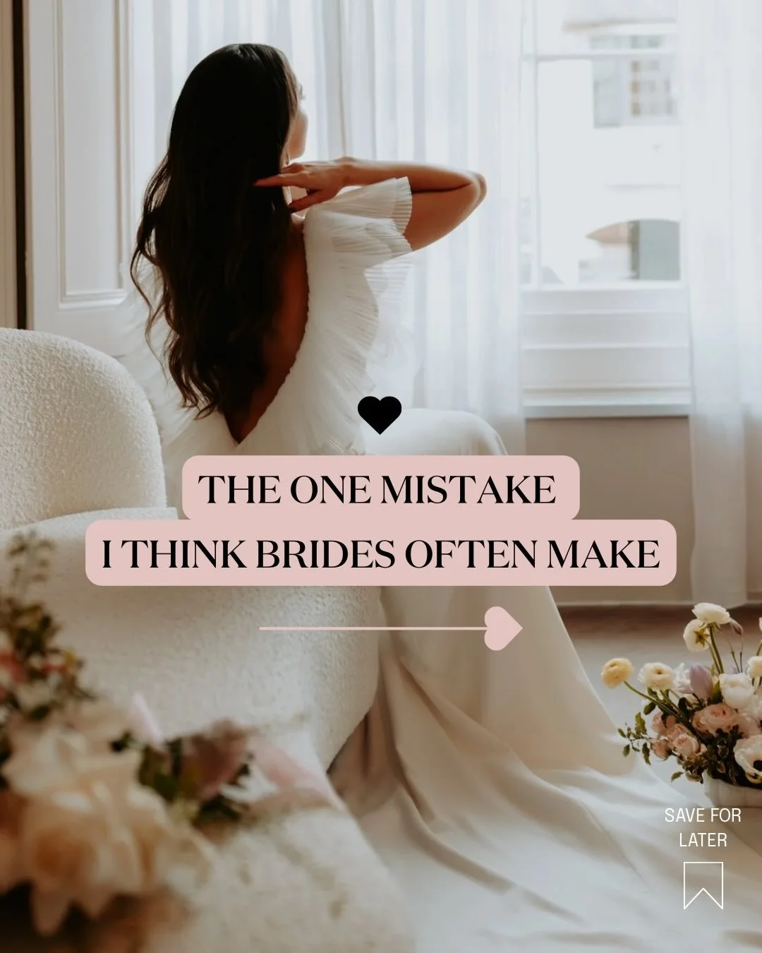 Drop a 💍 in the comments if this resonated, brides 🤍

It can be all too easy to be swept away by someone else&rsquo;s opinion - especially in the moment and if you value their feedback. However, finding &lsquo;the one&rsquo; really is an experience