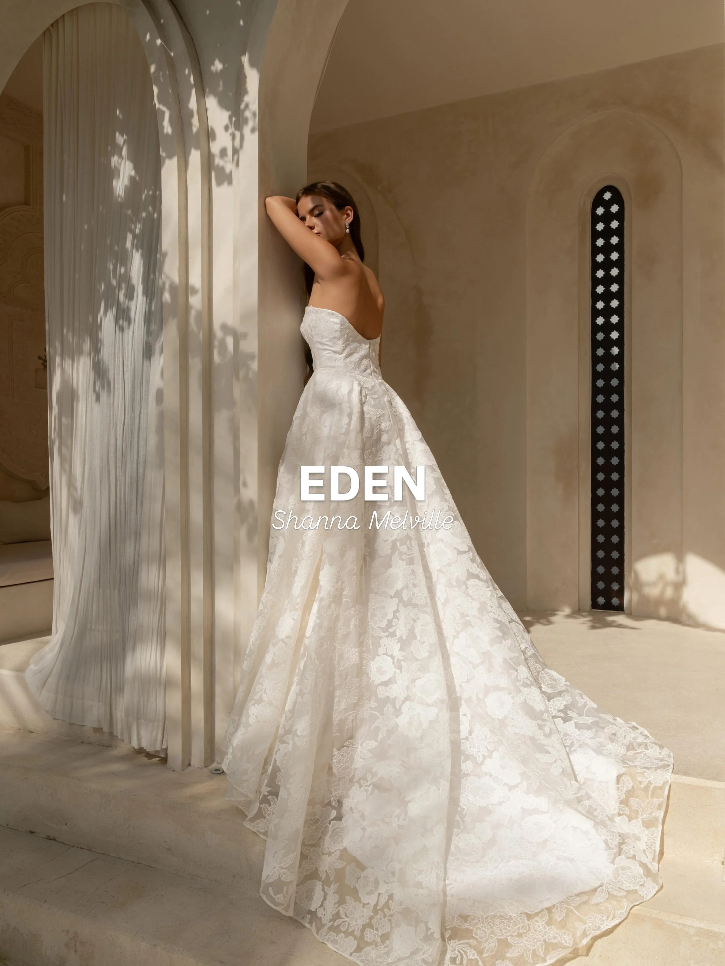 Moments in EDEN 🤍

Brought to life in an exquisite corded organza, EDEN by @shannamelville is not only a new arrival to TWSB&rsquo;s rails, but a much coveted one 🫶🏼

With the Australian bridal designer&rsquo;s signature style notes stitched into 