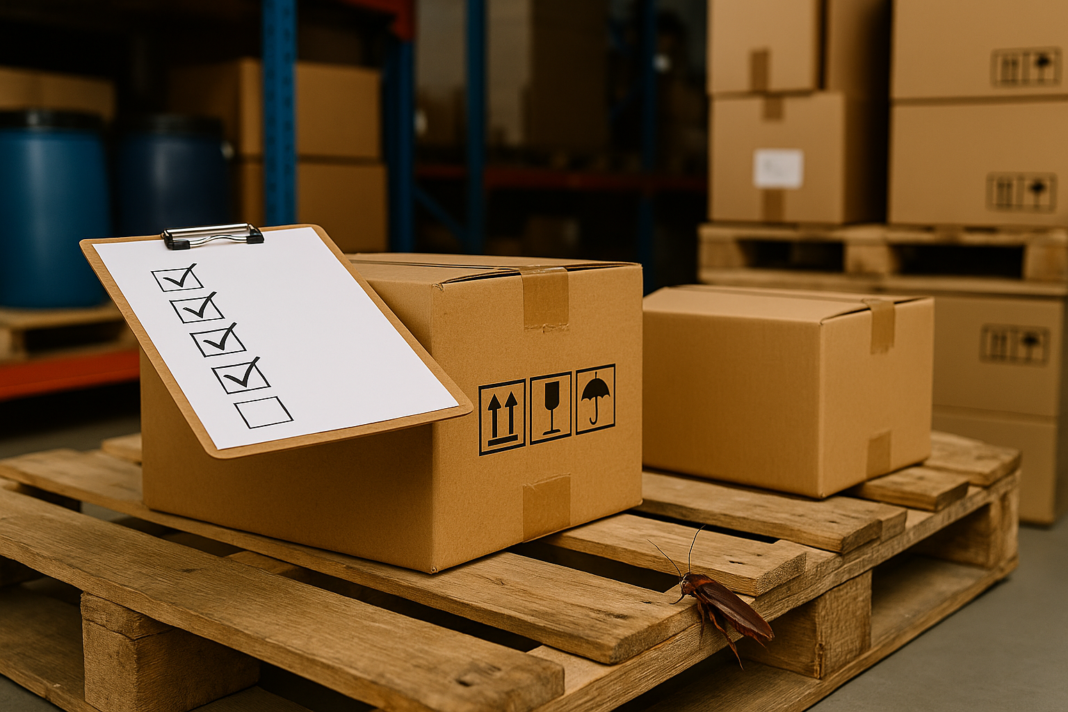 Verpackung &amp; Logistik: Die unterschätzte Einschleppquelle für Schädlinge