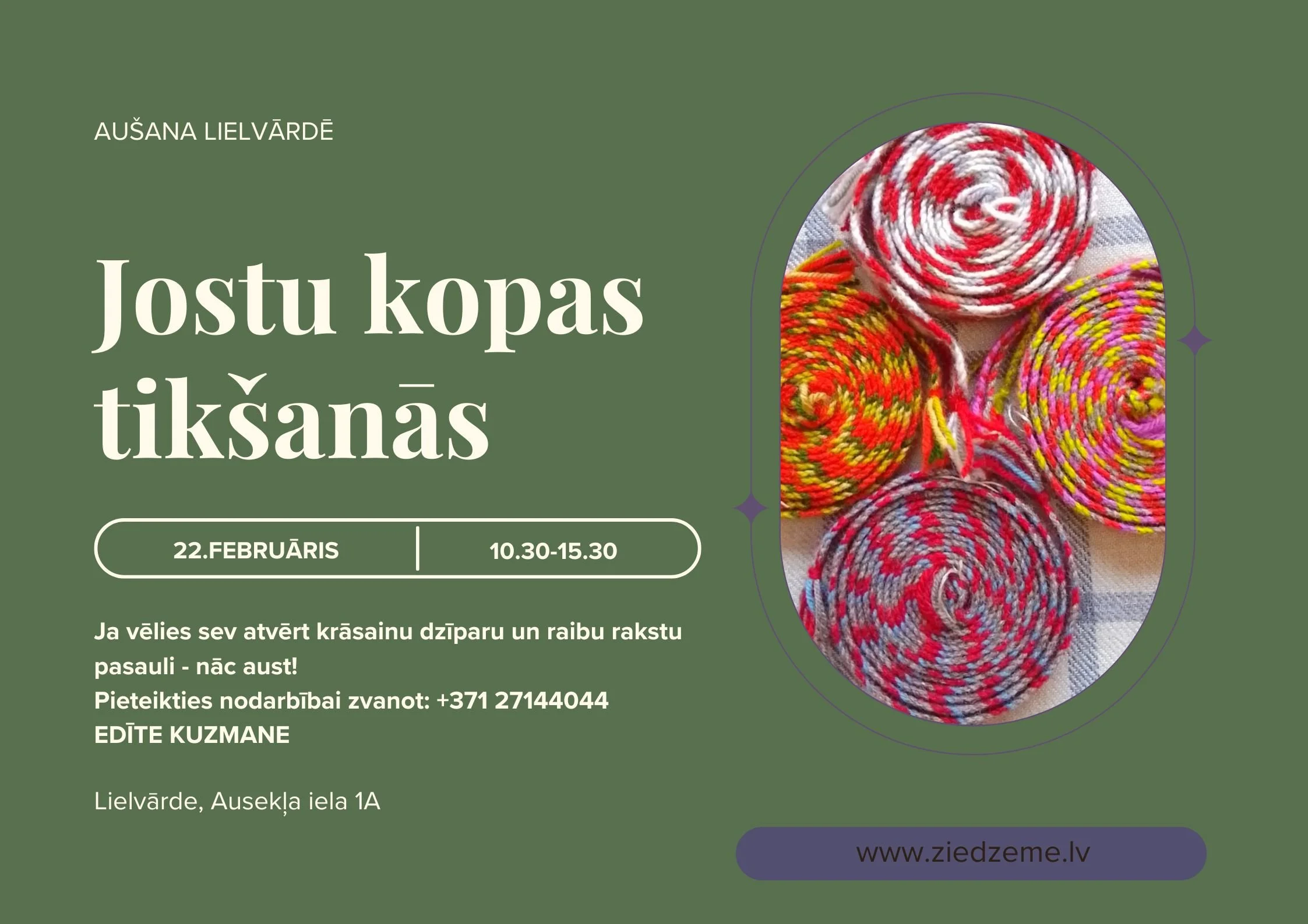 JOSTU KOPAS TIKŠANĀS