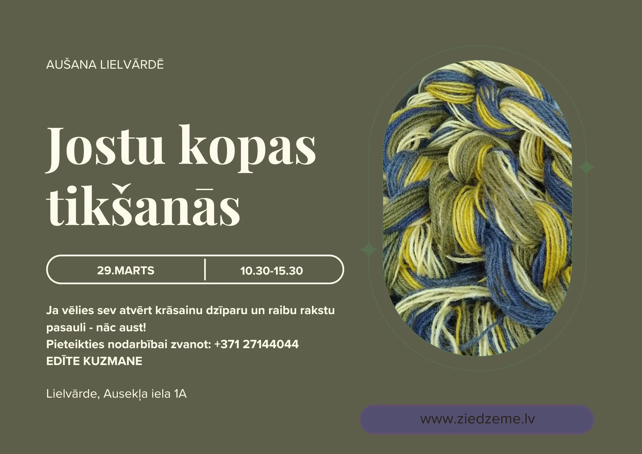 JOSTU KOPAS TIKŠANĀS