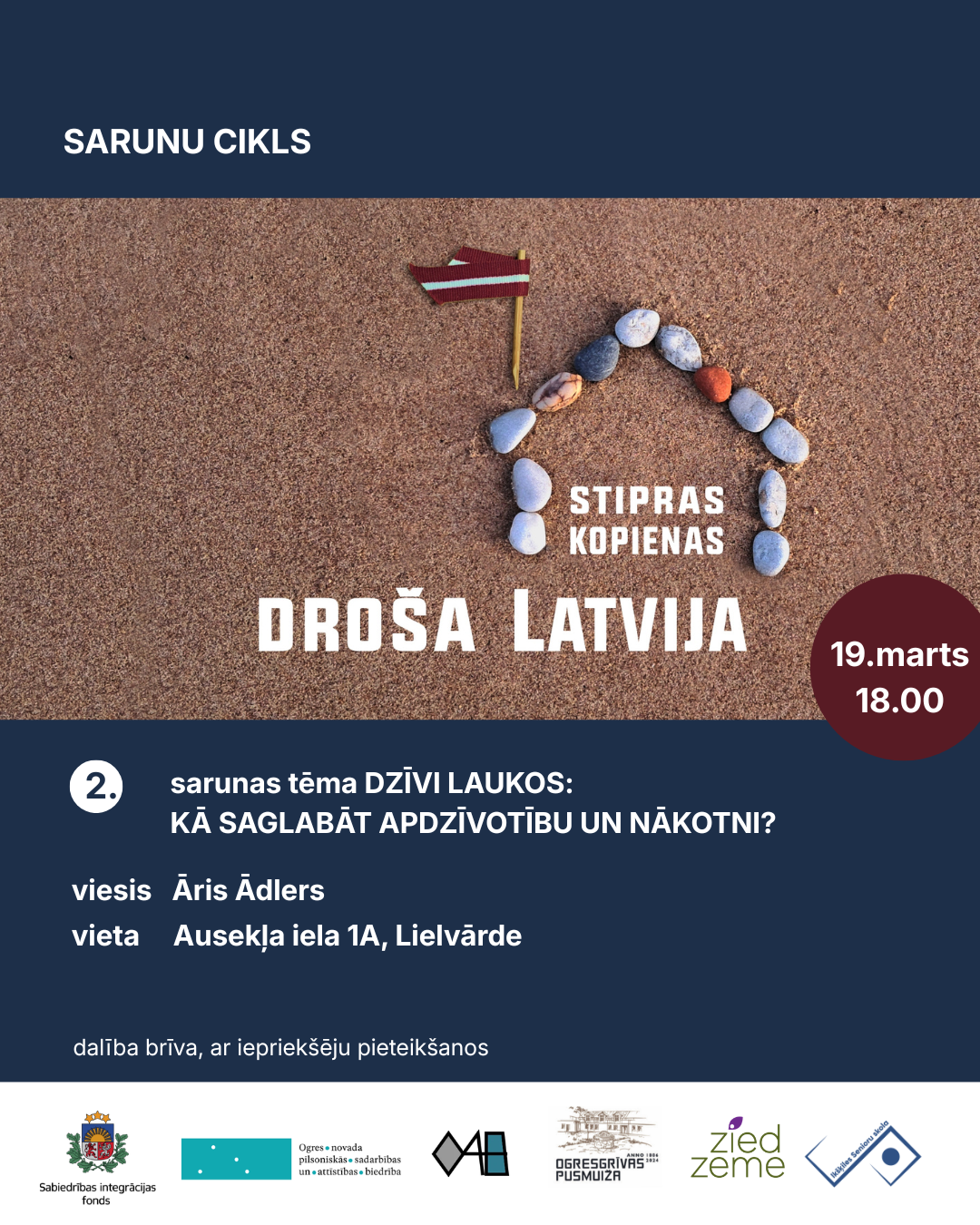 “Kopā stiprāki: KĀ SAGLABĀT APDZĪVOTĪBU UN NĀKOTNI?