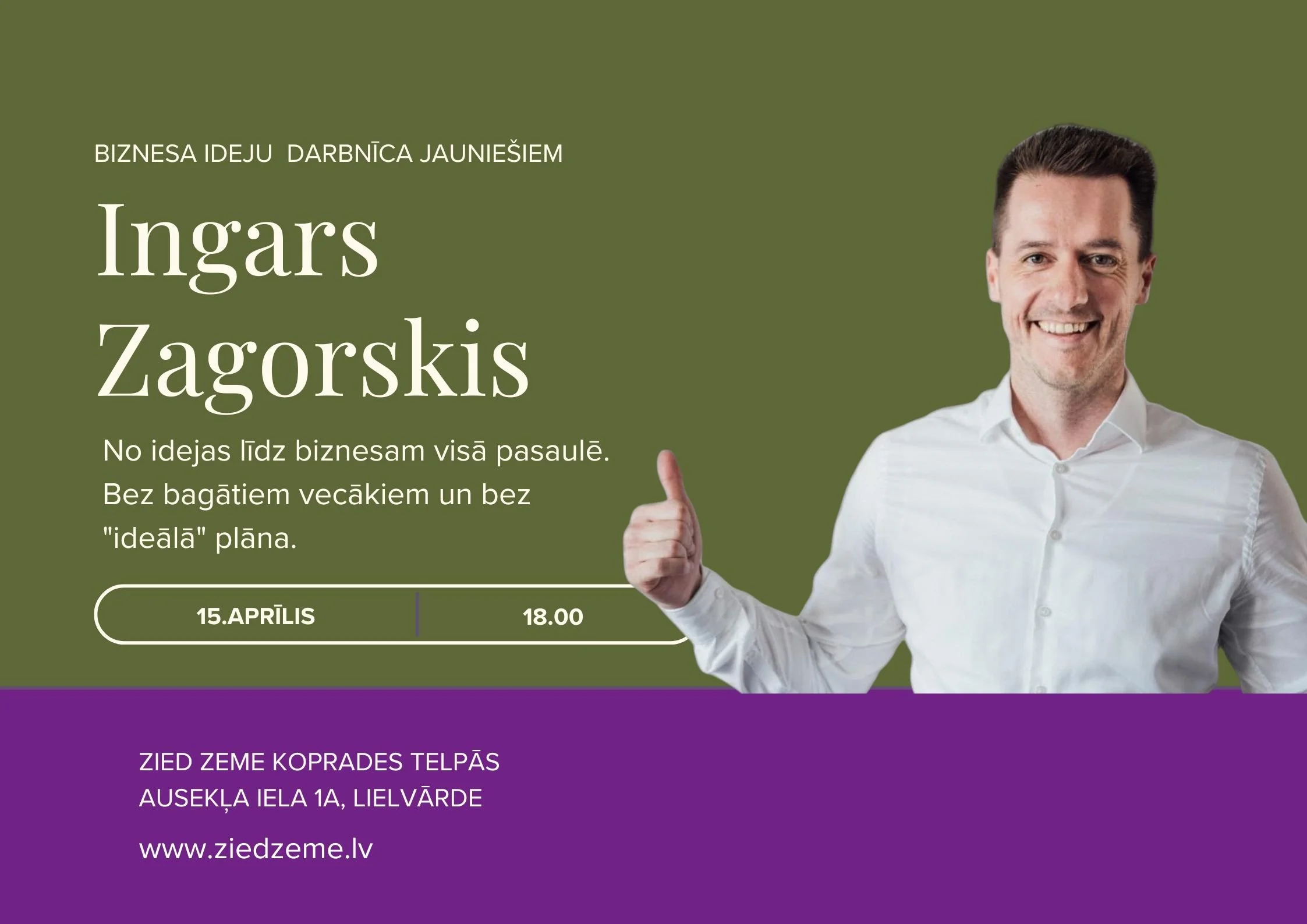 BIZNESA IDEJA LAUKOS!