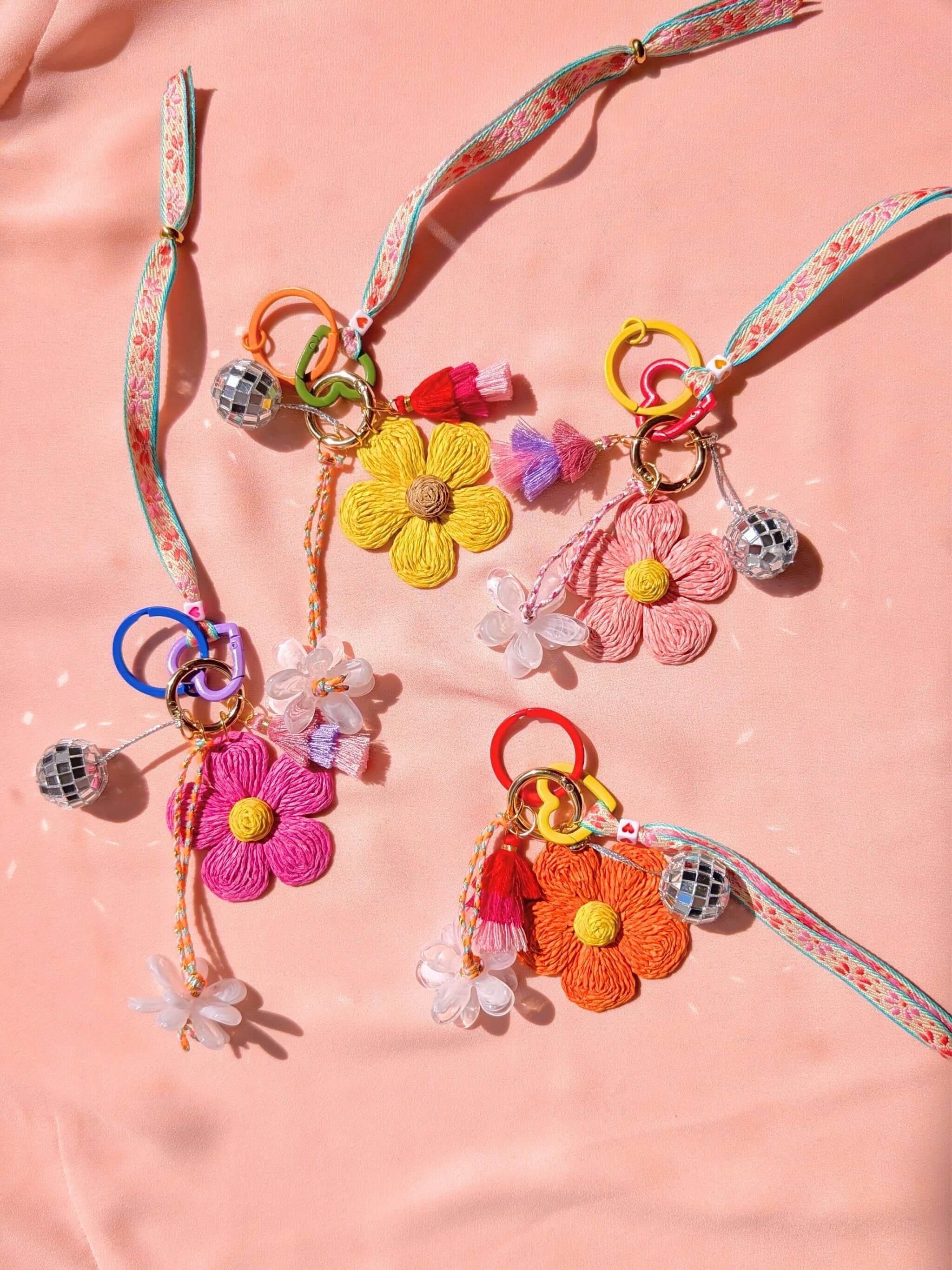 Grigri de sac & porte-clés – FLEUR