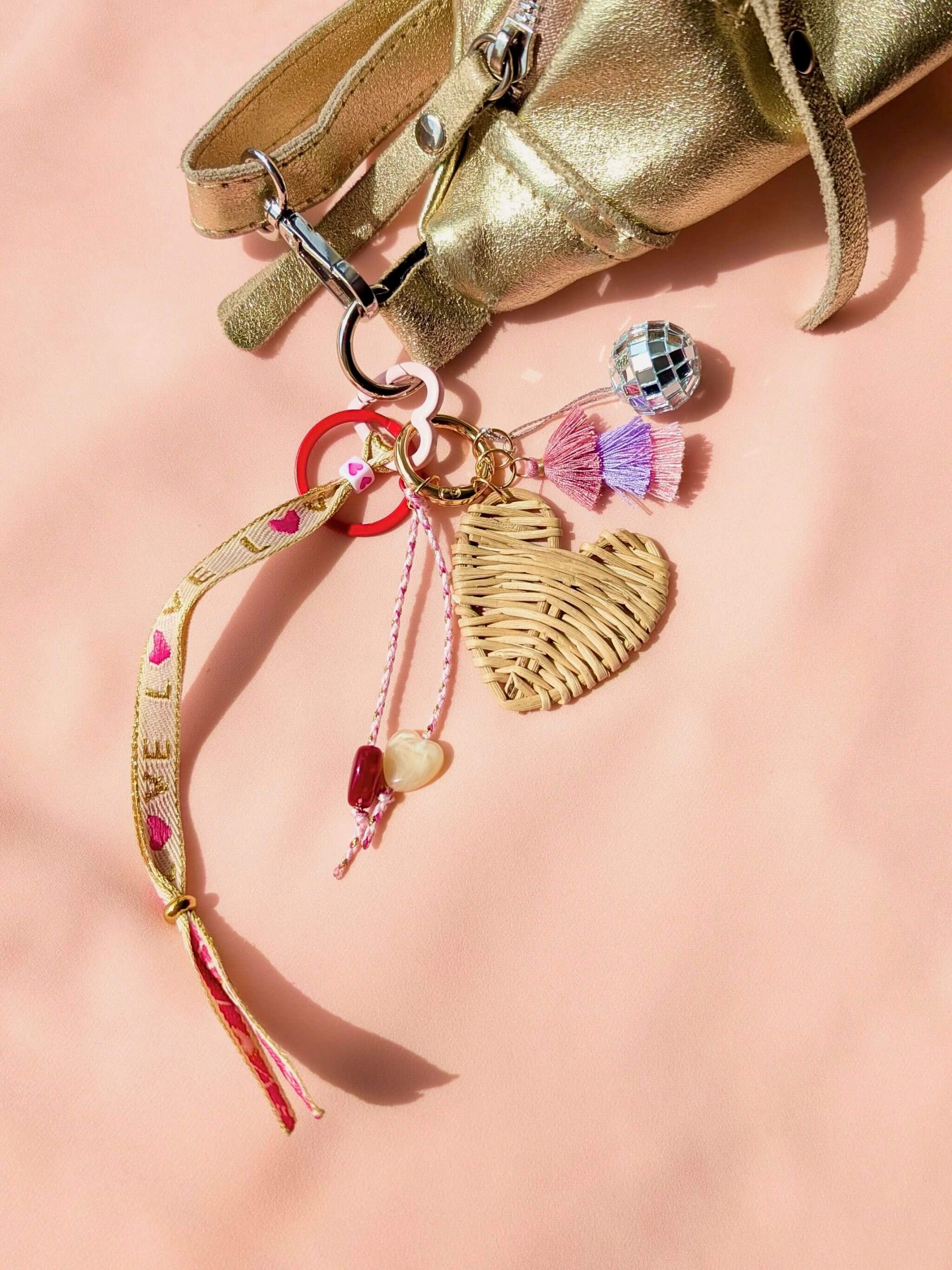 Grigri de sac & porte-clés – CŒUR