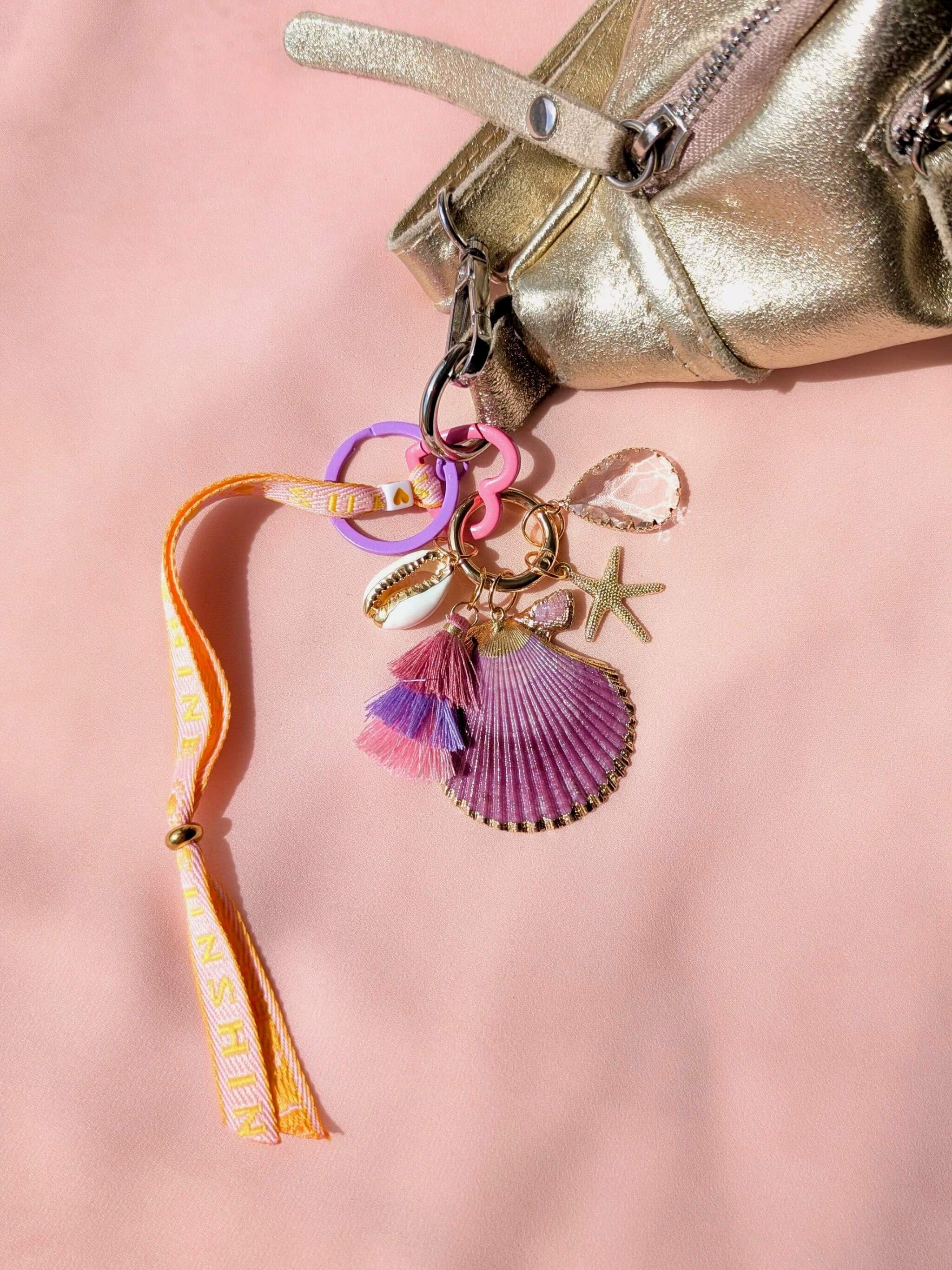 Grigri de sac & porte-clés – COQUILLAGE