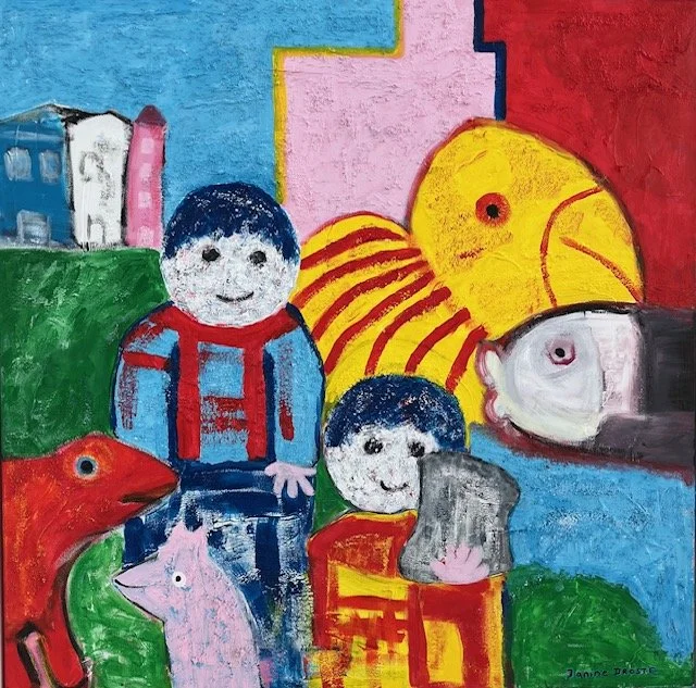2. Dierentuin. 80 x 80 cm.