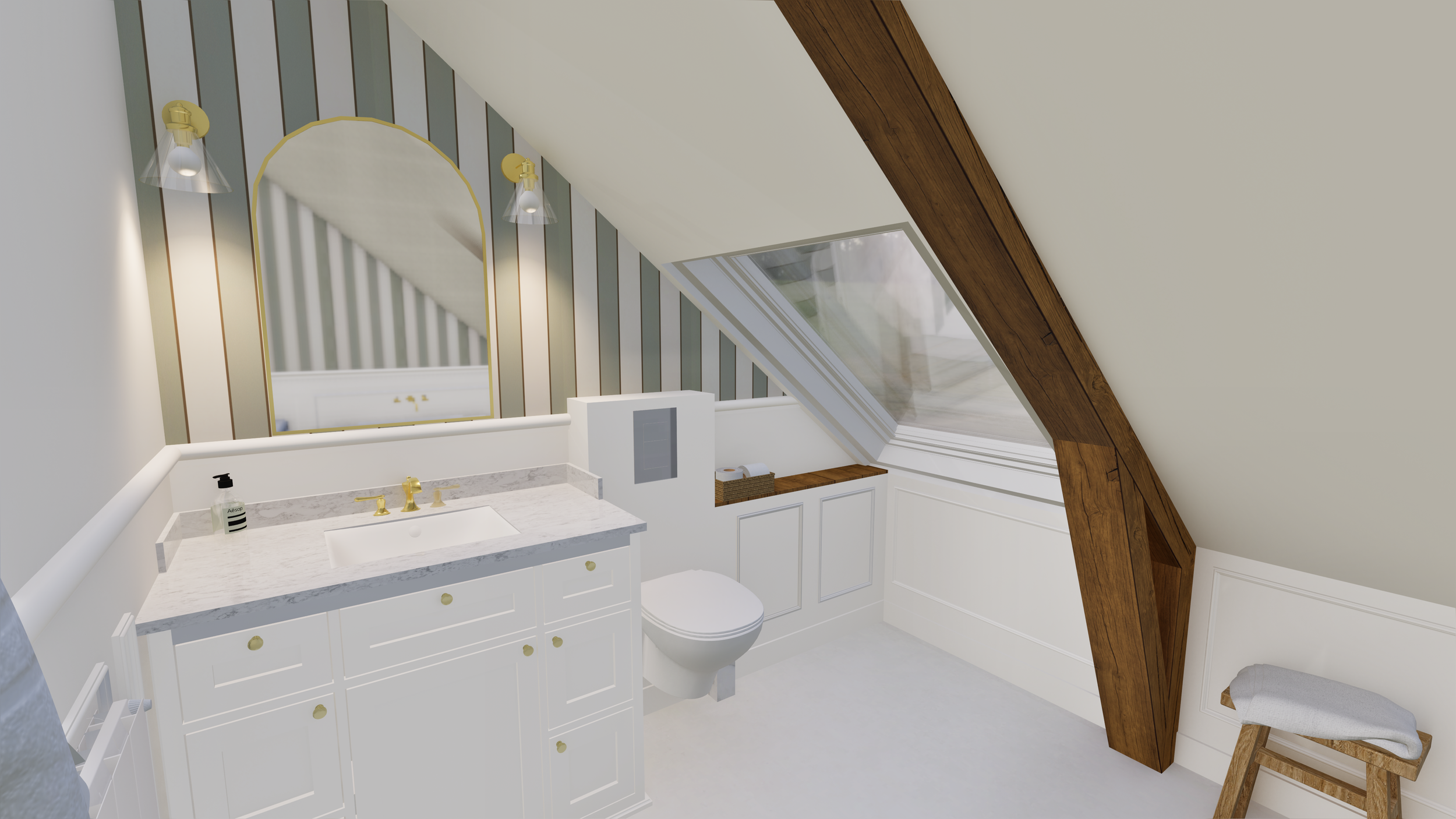 Projet Mayfair, une salle de bain comme à l'hôtel
