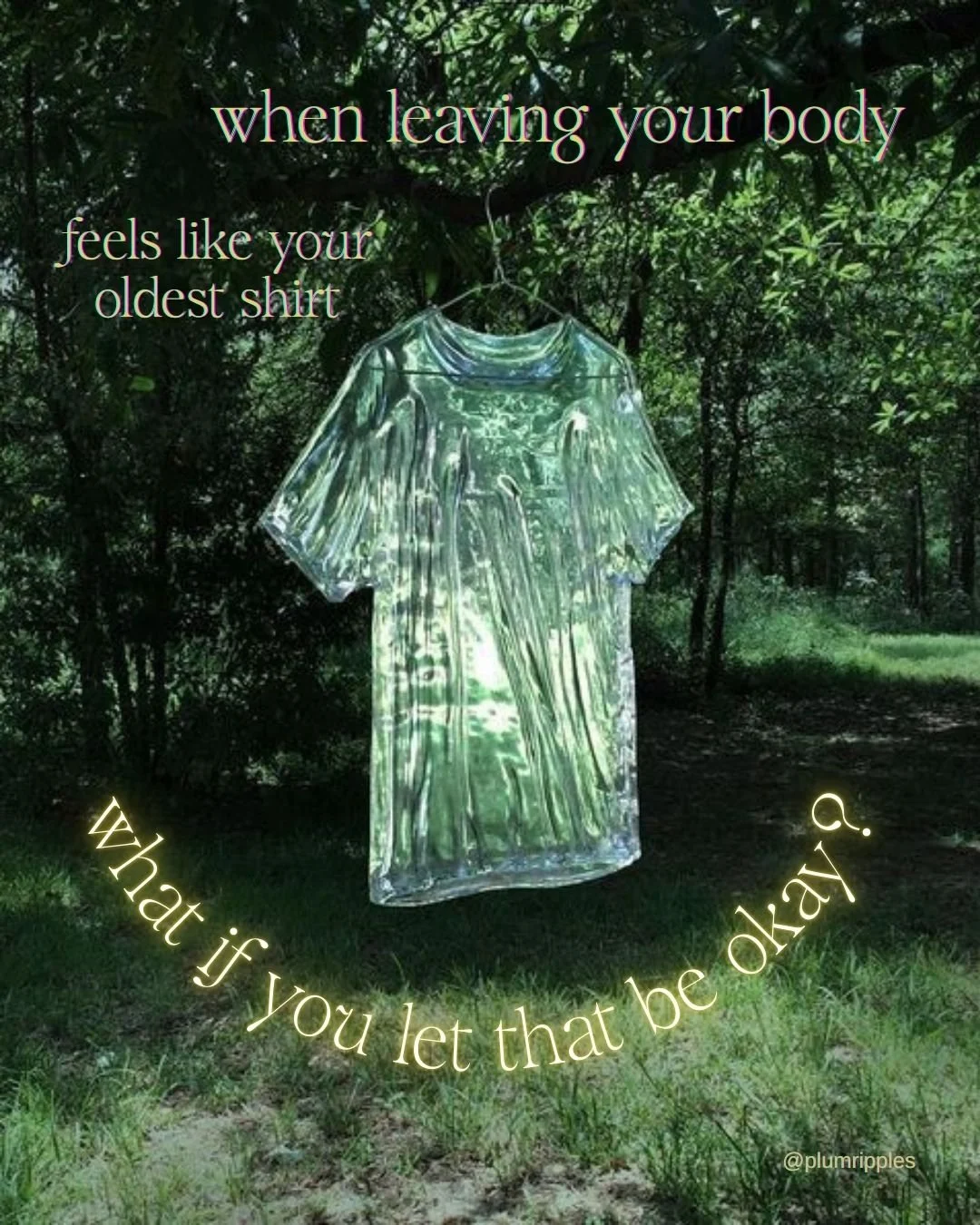 I never knew how much I left my body so easily like my oldest shirt, as familiar as second skin, until I started training in Somatic Experiencing. I never noticed how still I became, breath becoming so shallow I was barely breathing, my mind already 
