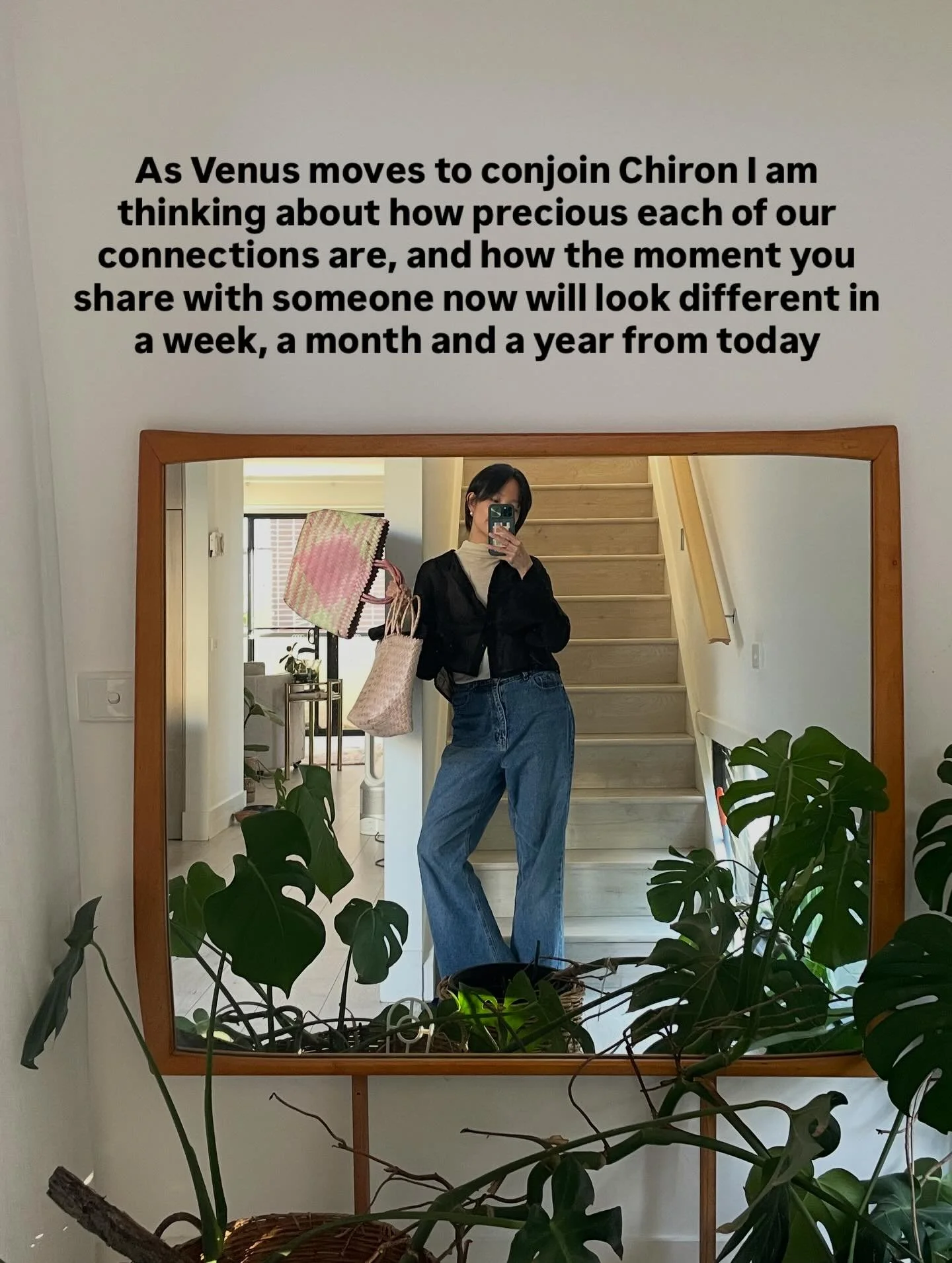 Venus Day musings as she moves to meet Chiron 💭 each experience brings us into the next, even if it hurts, or even if it feels too tender beyond your current capacity to let it all the way in. One moment at a time, one day at a time, this brings a l